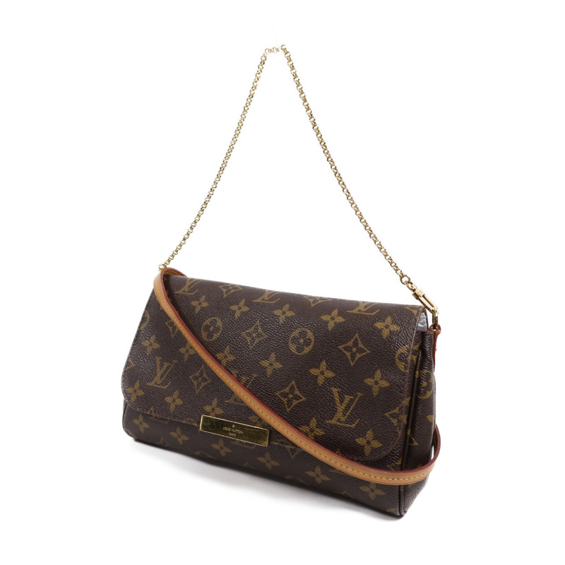 LOUIS VUITTON Monogram Favorite MM金扣手挽肩背兩用袋-2