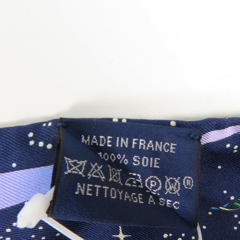 HERMES 絲質Twilly絲巾-6