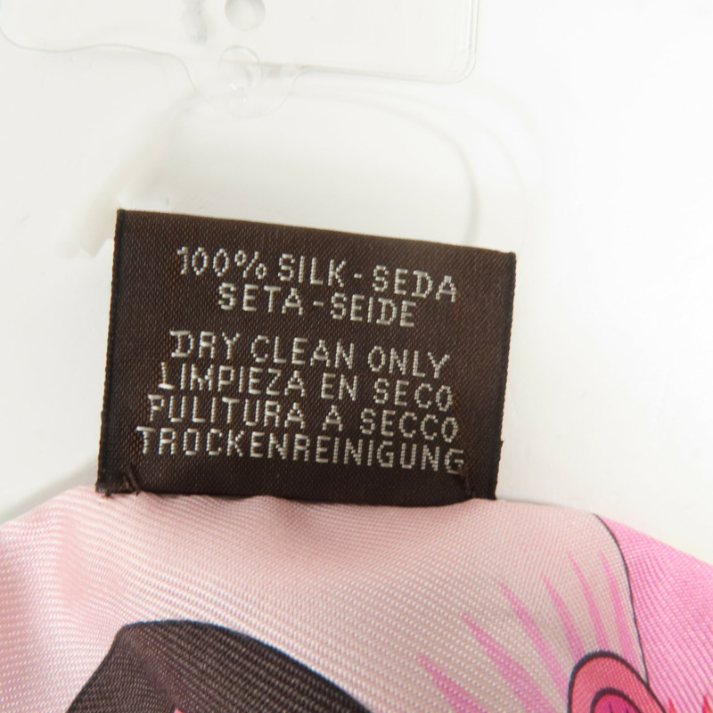 HERMES 絲質Twilly絲巾-7