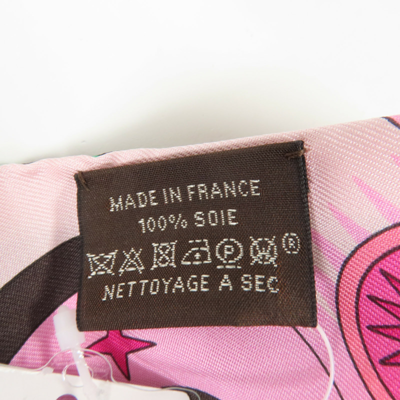 HERMES 絲質Twilly絲巾-8