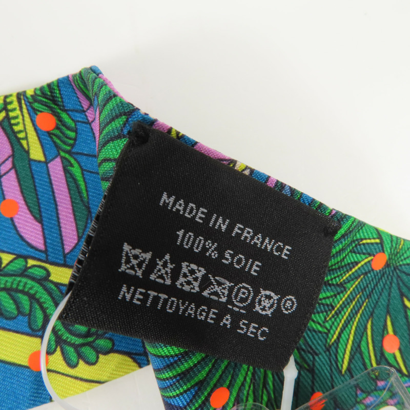 HERMES 絲質Twilly絲巾-7