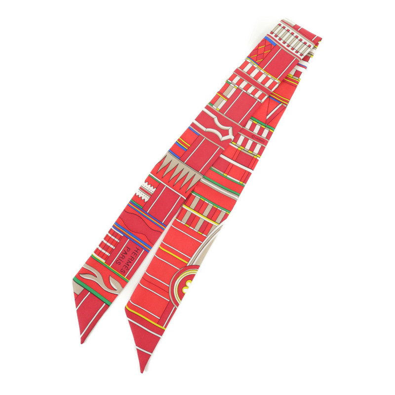 HERMES 絲質Twilly絲巾-0