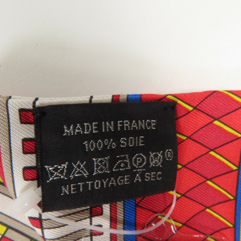 HERMES 絲質Twilly絲巾-7