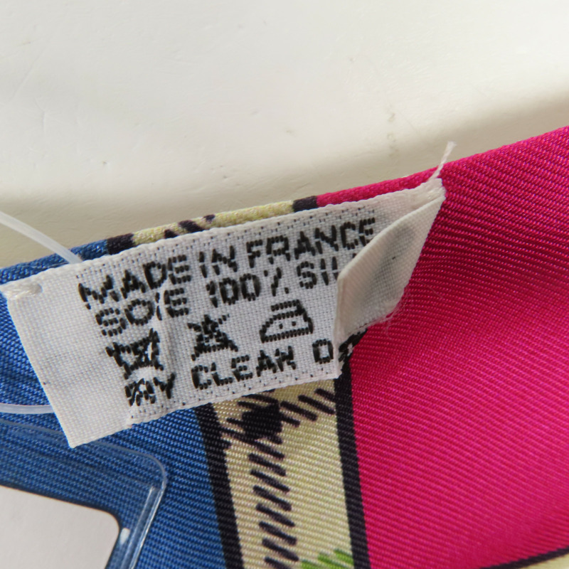 HERMES 絲質Twilly絲巾-6