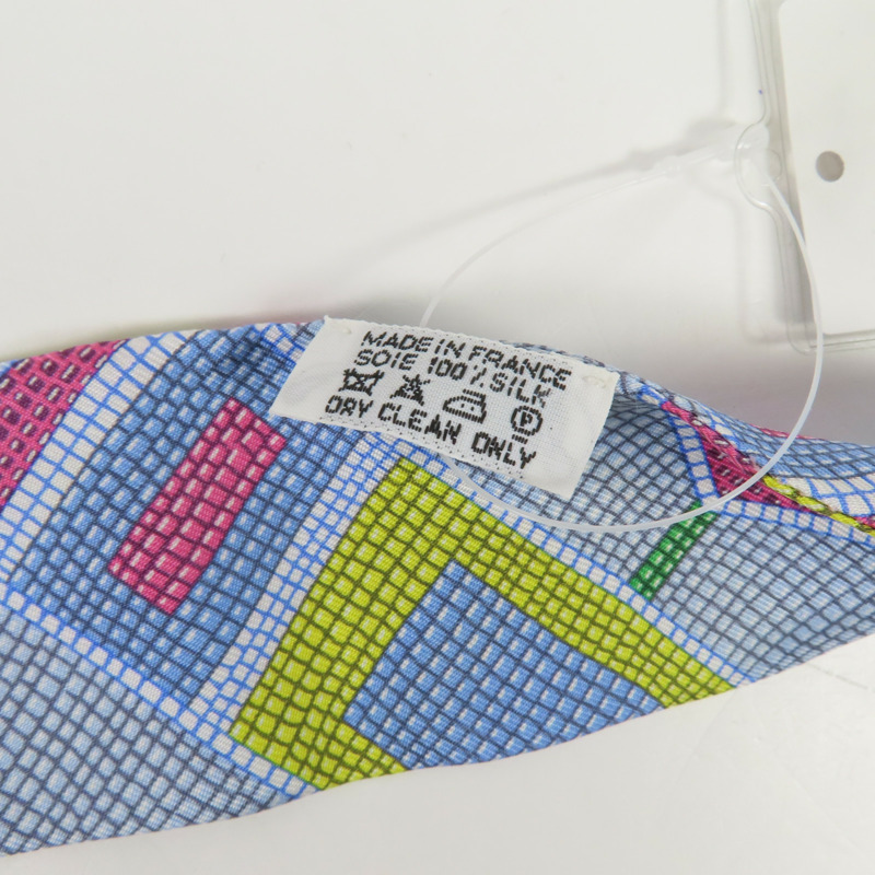 HERMES 絲質Twilly絲巾-6