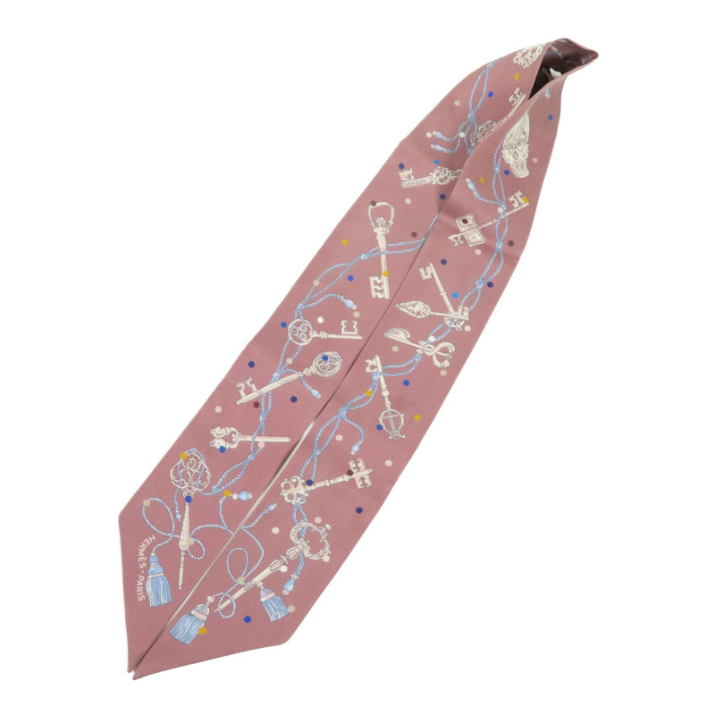 HERMES 絲質Twilly絲巾-2
