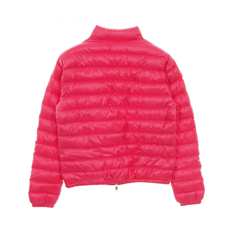 MONCLER LANS 拉鍊尼龍紅色羽絨外套 #2 二手女款-1