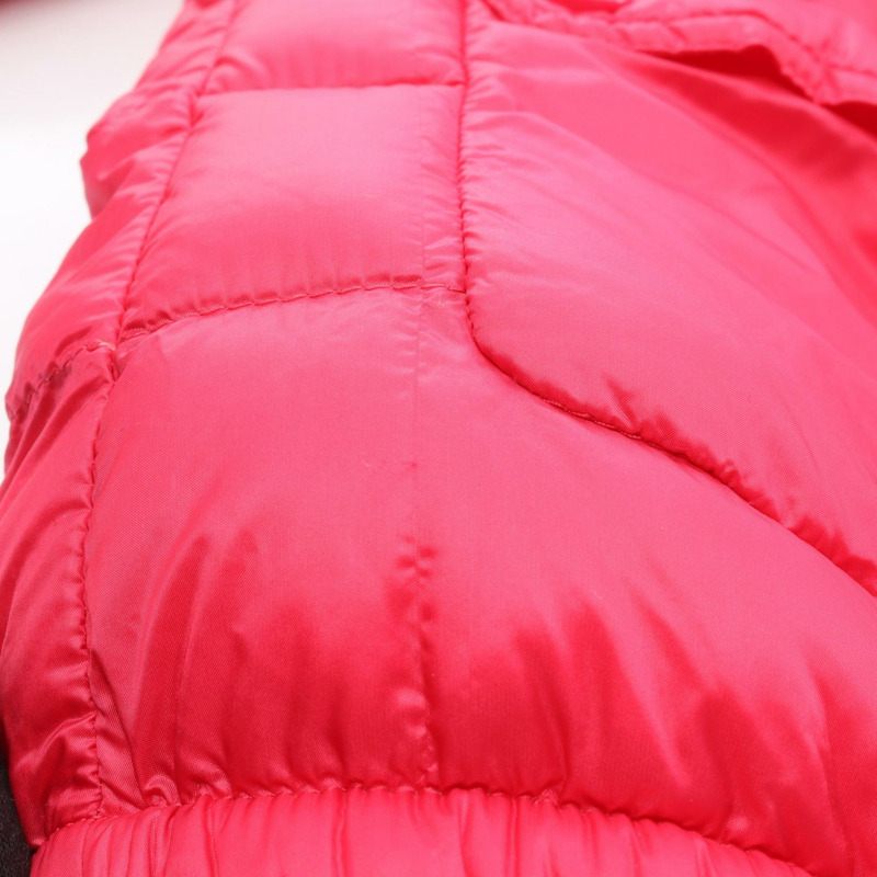 MONCLER LANS 拉鍊尼龍紅色羽絨外套 #2 二手女款-5