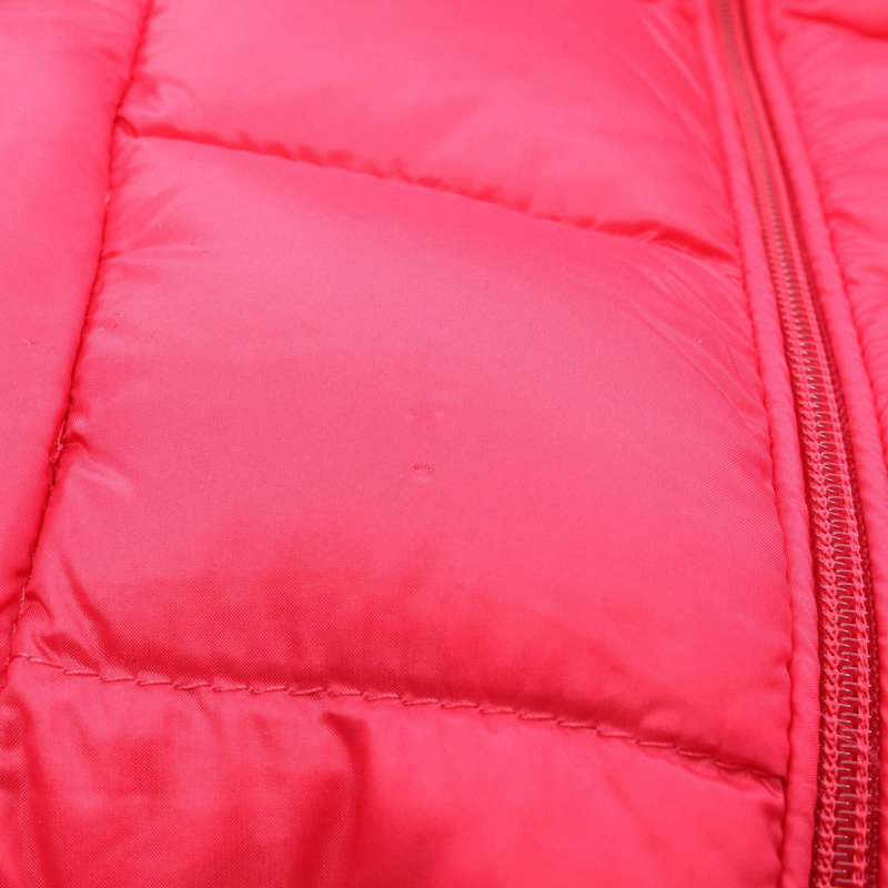 MONCLER LANS 拉鍊尼龍紅色羽絨外套 #2 二手女款-6