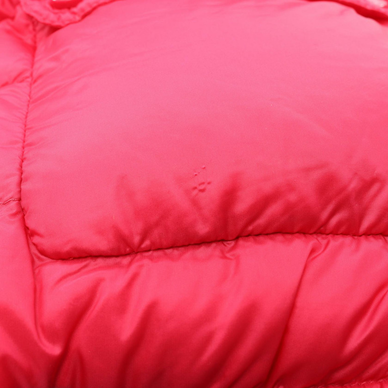 MONCLER LANS 拉鍊尼龍紅色羽絨外套 #2 二手女款-7