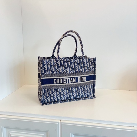 【97新🆕】Dior 經典老花托特tote中號手提包 單肩包