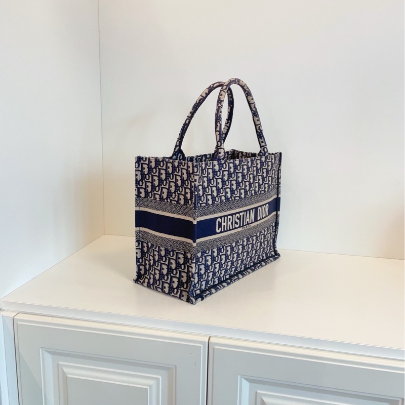 【97新🆕】Dior 經典老花托特tote中號手提包 單肩包-1