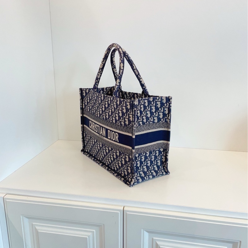 【97新🆕】Dior 經典老花托特tote中號手提包 單肩包-2