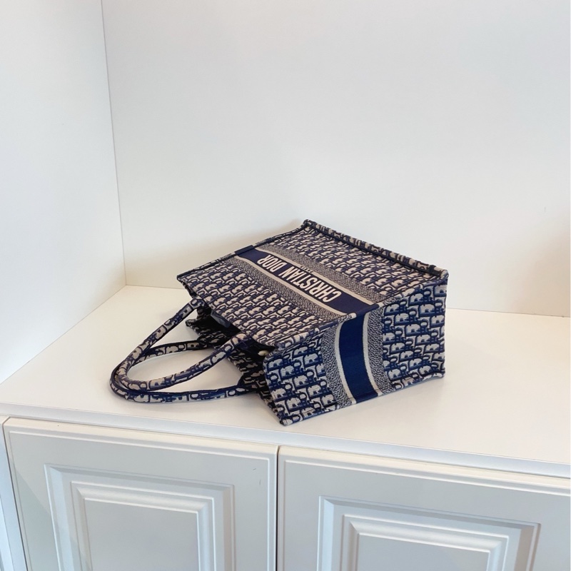 【97新🆕】Dior 經典老花托特tote中號手提包 單肩包-6