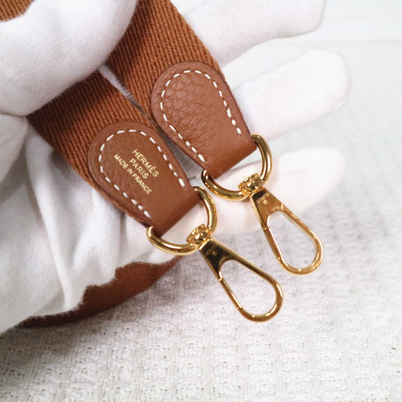 HERMES 愛馬仕 mini Evelyne16 37/GOLD/金棕+金扣-13