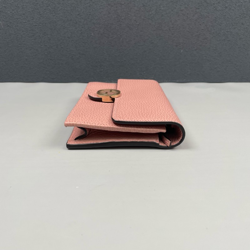 GUCCI 粉色woc鏈條斜背包-5