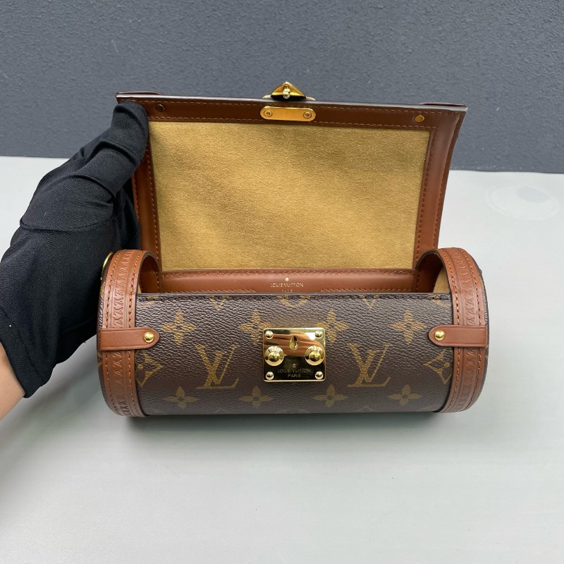 LV路易威登 新款老花papillon巴比龍 晶片款-8