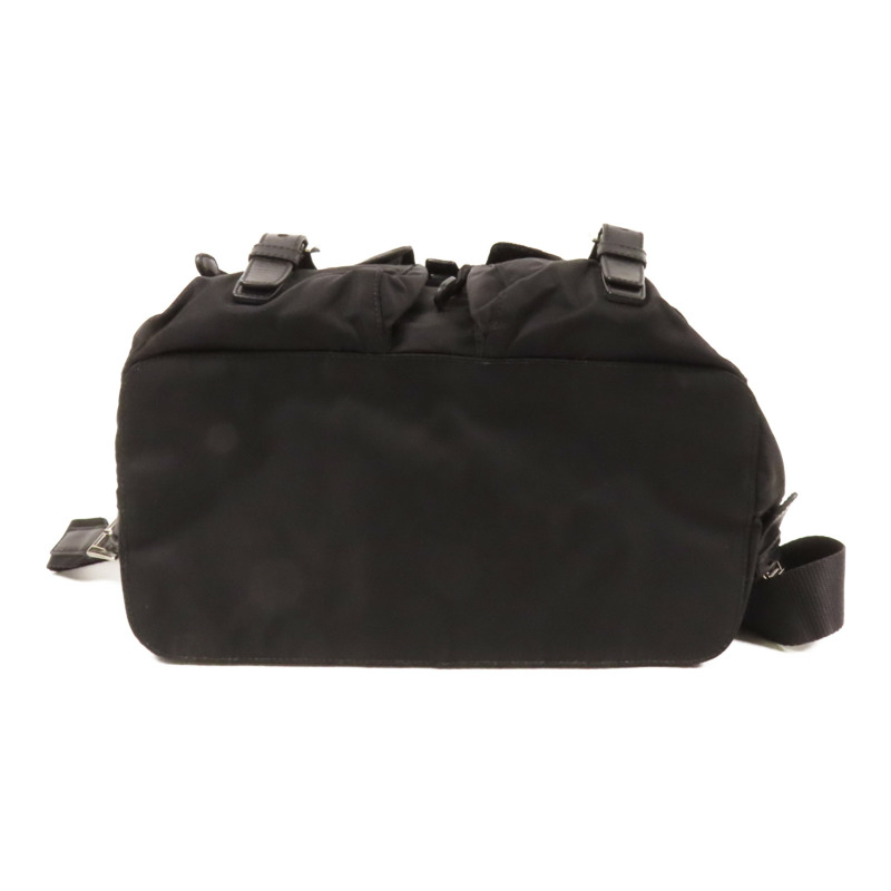 PRADA 尼龍Backpack銀扣背包-3