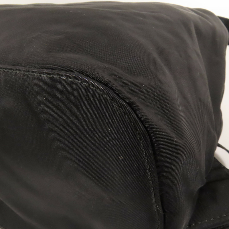 PRADA 尼龍Backpack銀扣背包-14