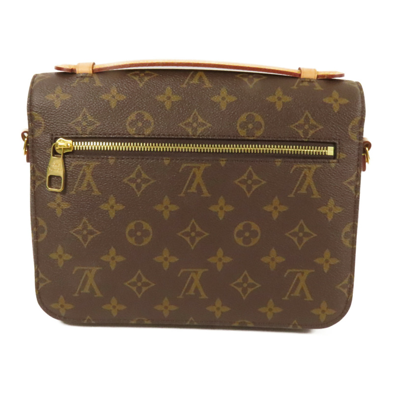 LOUIS VUITTON Monogram Pochette Metis MM金扣手挽肩背兩用袋-1