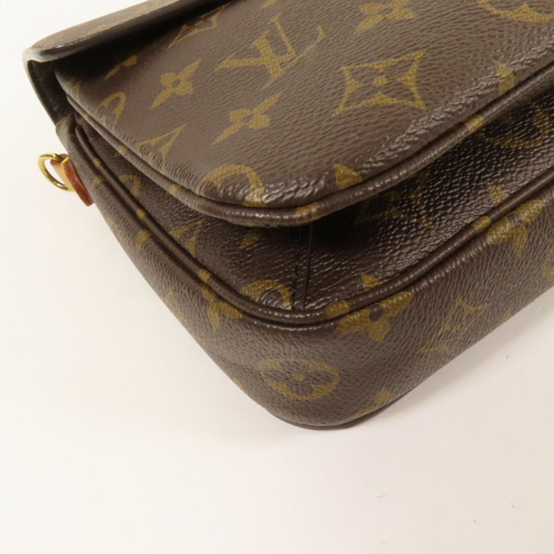 LOUIS VUITTON Monogram Pochette Metis MM金扣手挽肩背兩用袋-11