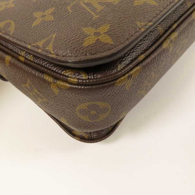 LOUIS VUITTON Monogram Pochette Metis MM金扣手挽肩背兩用袋-13