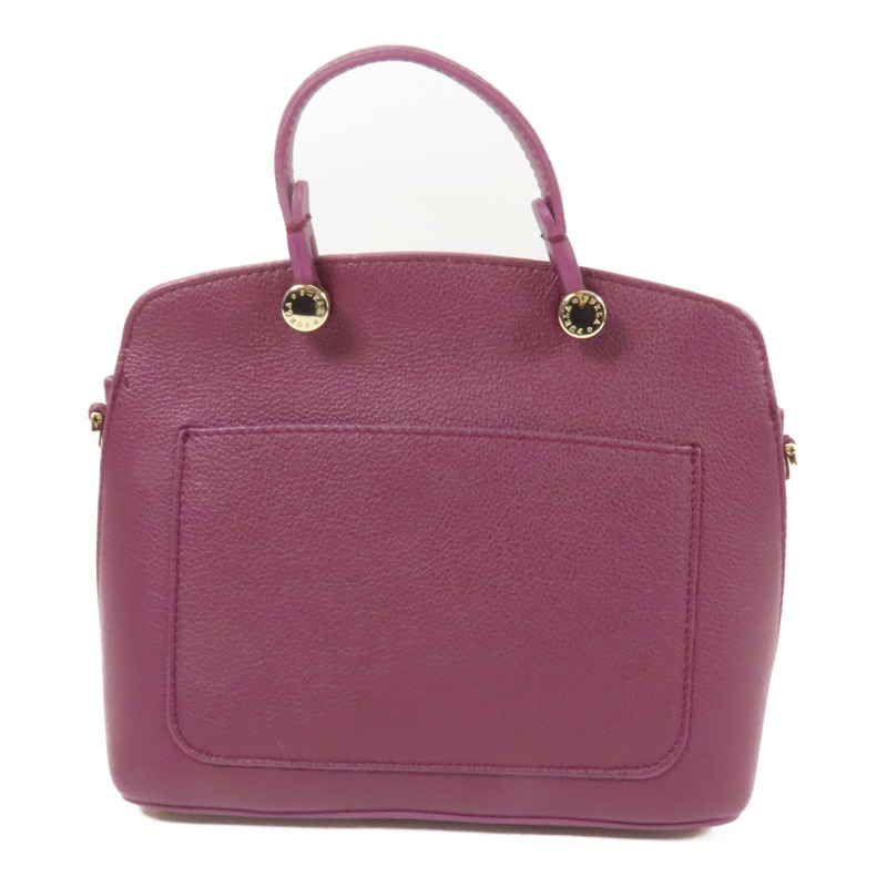 Furla 牛皮皮革Shoulder Bag金扣手挽肩背兩用袋-1