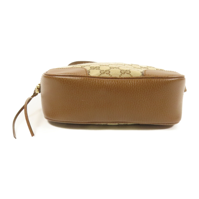 GUCCI 帆布Shoulder Bag金扣肩背袋-3