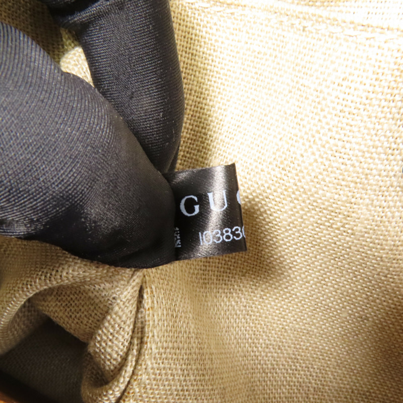 GUCCI 帆布Shoulder Bag金扣肩背袋-9