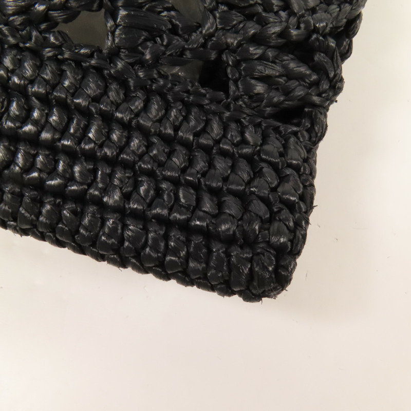 PRADA 藤料Shoulder Bag肩背袋-11