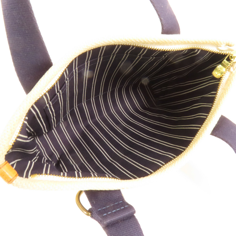 LOUIS VUITTON 帆布Antigua Cabas PM金扣手挽袋-5