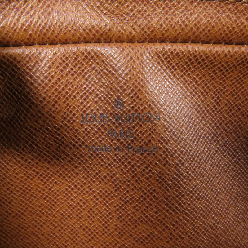 LOUIS VUITTON Monogram Marly Bandouliere金扣肩背袋棕色-8