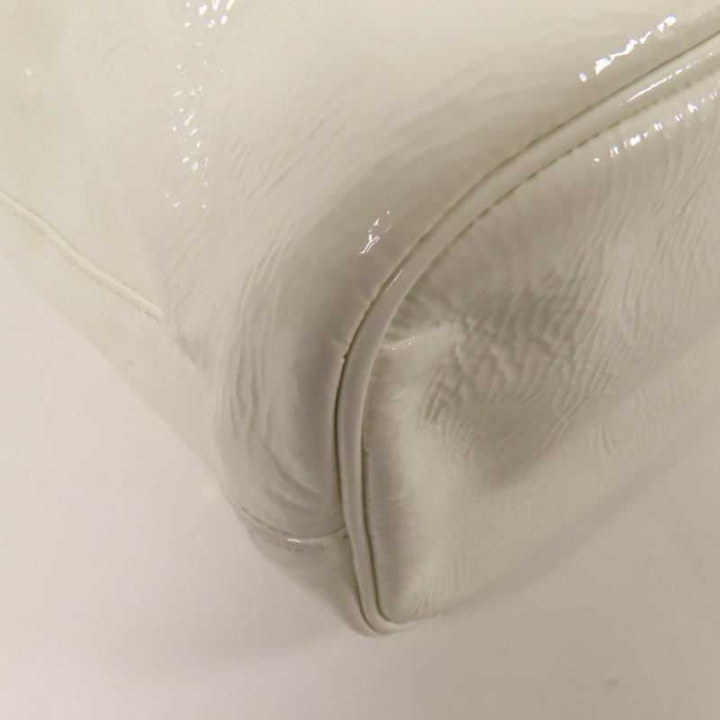 PRADA 漆皮皮革Duet NaplakBag金扣手挽肩背袋兩用袋-13