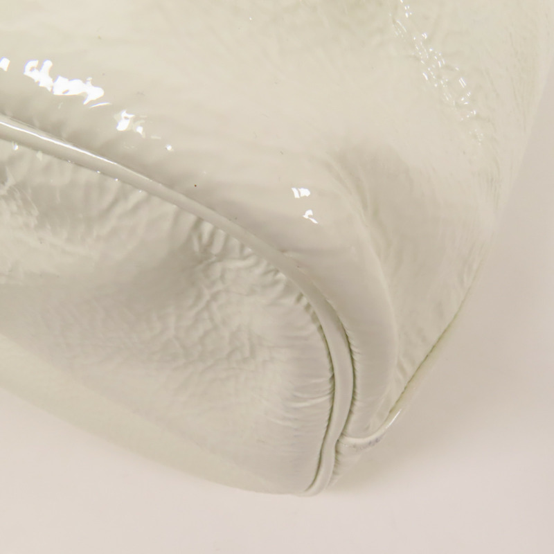 PRADA 漆皮皮革Duet NaplakBag金扣手挽肩背袋兩用袋-14