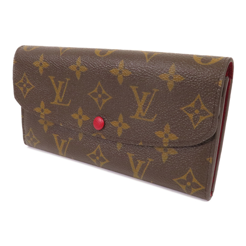 LOUIS VUITTON Monogram Emilie Long Wallet金扣長錢包-2