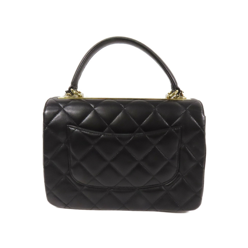 CHANEL 羊皮皮革Trendy CC Small金扣手挽肩背兩用袋-1