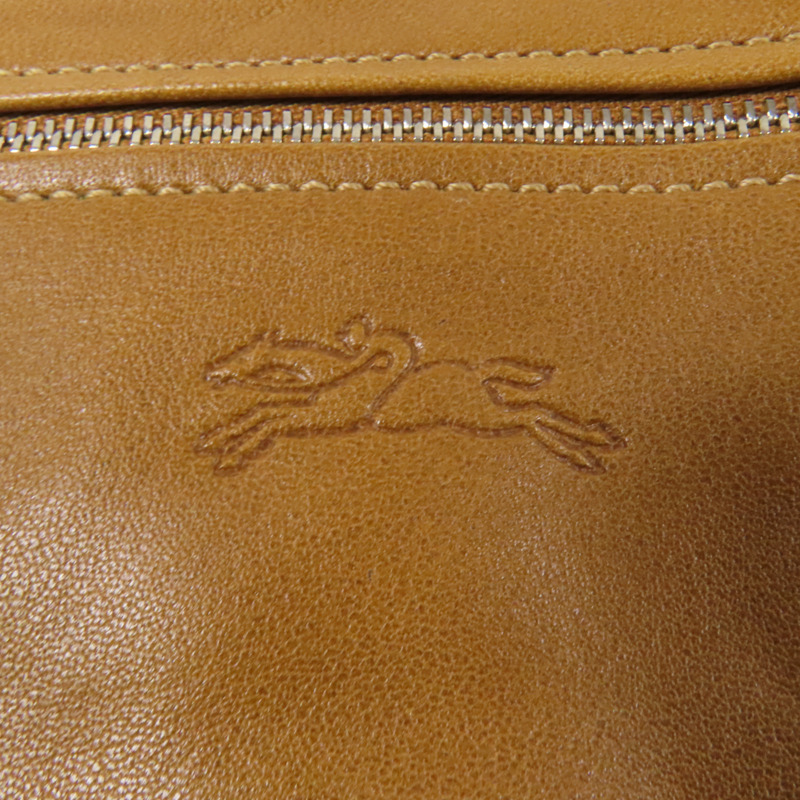 Longchamp 牛皮皮革Pouch手拿包-10