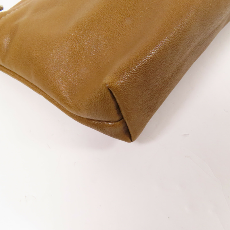 Longchamp 牛皮皮革Pouch手拿包-11