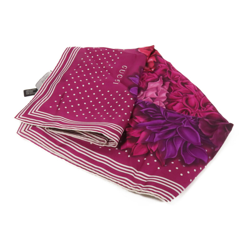 GUCCI 絲質Scarf 120x120絲巾-2
