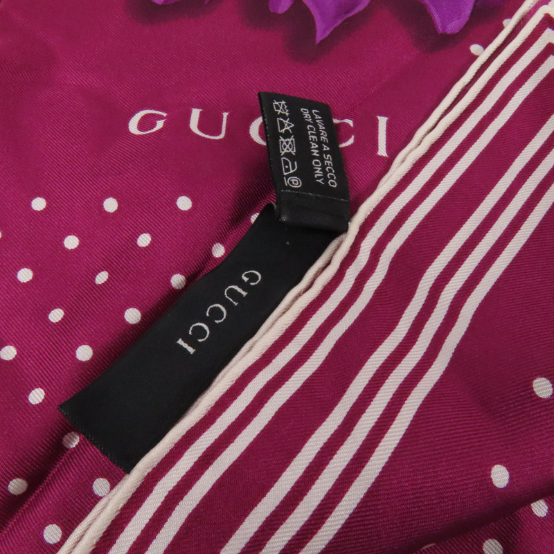 GUCCI 絲質Scarf 120x120絲巾-9