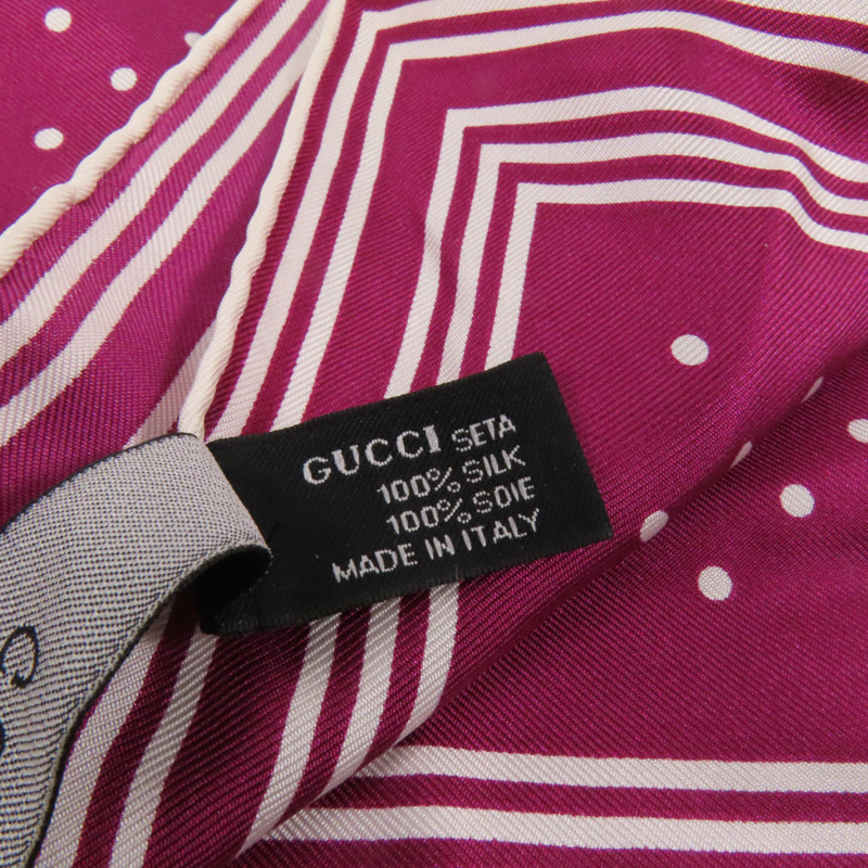 GUCCI 絲質Scarf 120x120絲巾-10