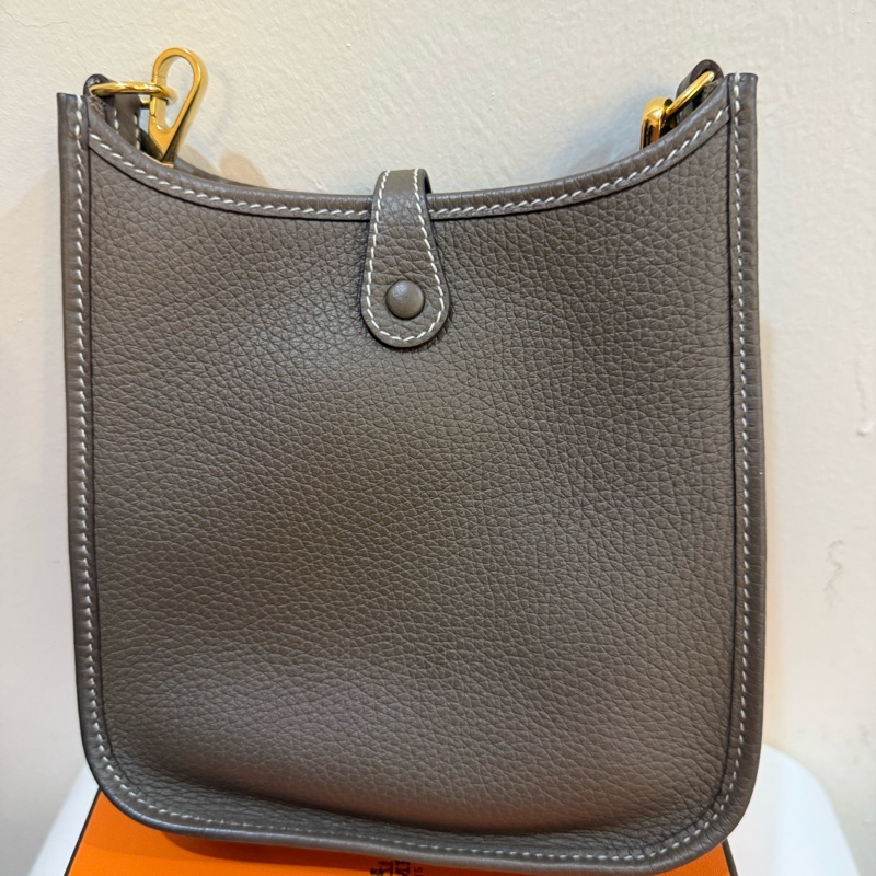 Hermès -EVELYNE 16 大象灰金扣-3