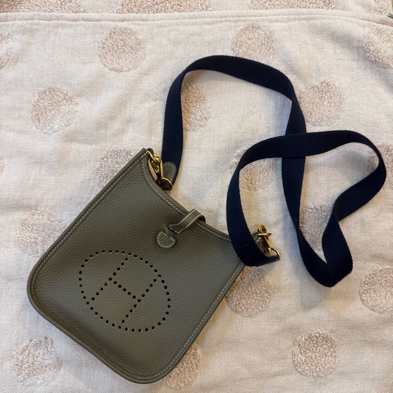 Hermès -EVELYNE 16 大象灰金扣-4