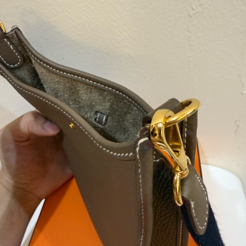 Hermès -EVELYNE 16 大象灰金扣-10