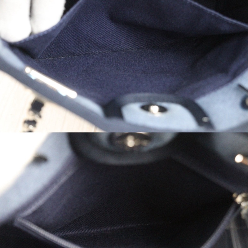 Chanel 丹寧牛仔小號沙灘包-11