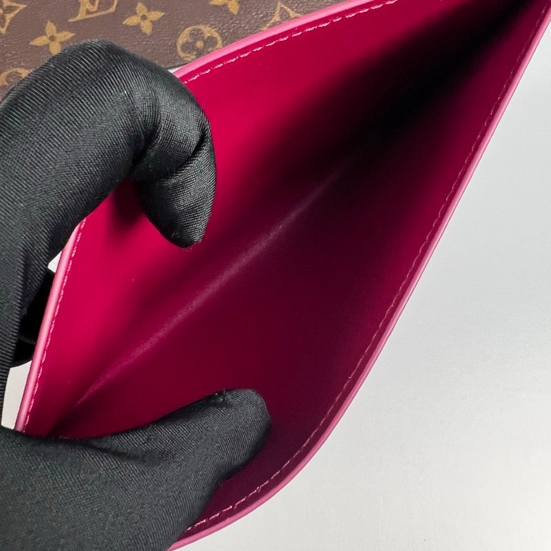 LV M61276 老花信封三合一包-11