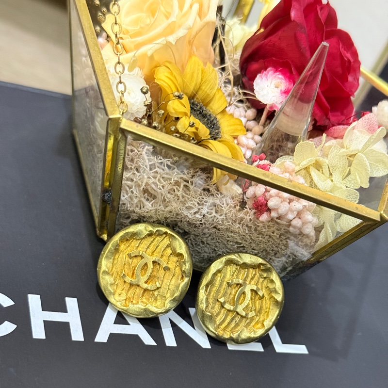 香奈兒精緻的工藝 1993年24k金 熔岩系列 CHANEL VINTAGE-5