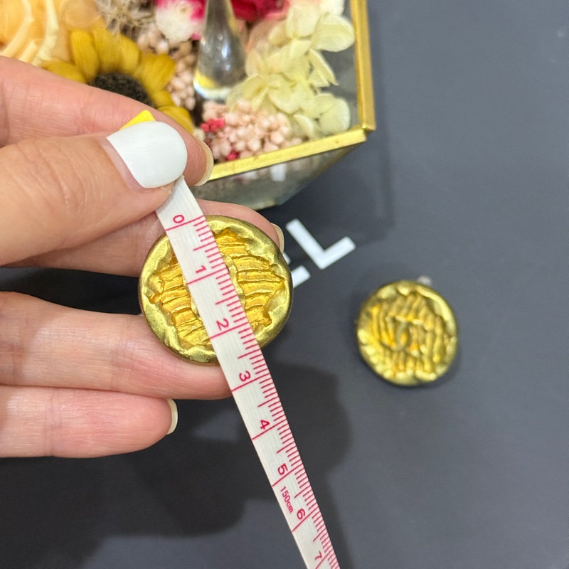 香奈兒精緻的工藝 1993年24k金 熔岩系列 CHANEL VINTAGE-6