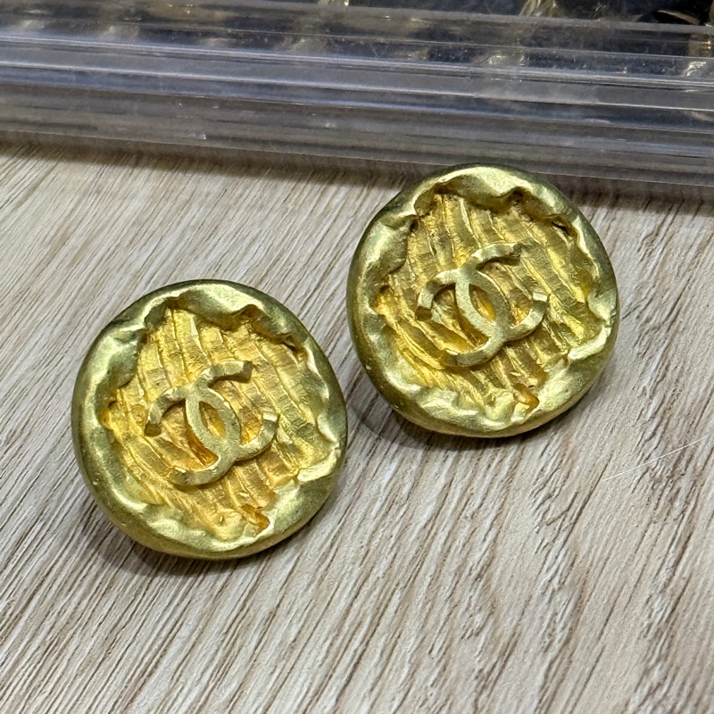 香奈兒精緻的工藝 1993年24k金 熔岩系列 CHANEL VINTAGE-11