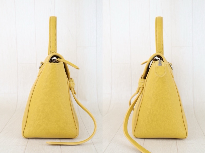 Celine belt nano 檸檬黃鯰魚包-3